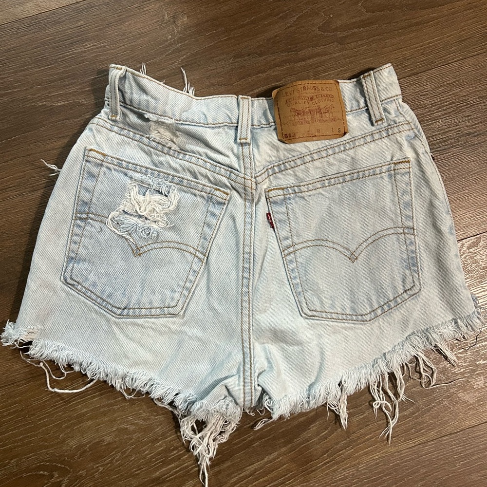 Vintage Levi’s Distressed Denim Shorts